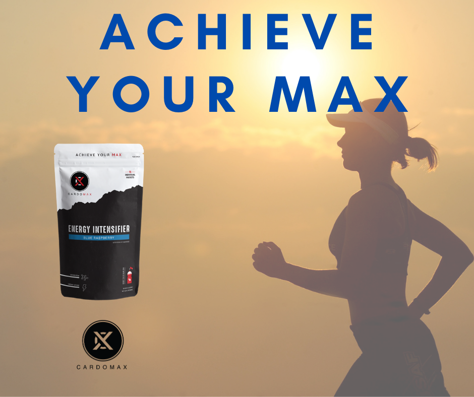 CardoMax - Energy Intensifier and Nootropic - increase energy, focus, and mental clarity to help you achieve your max.
